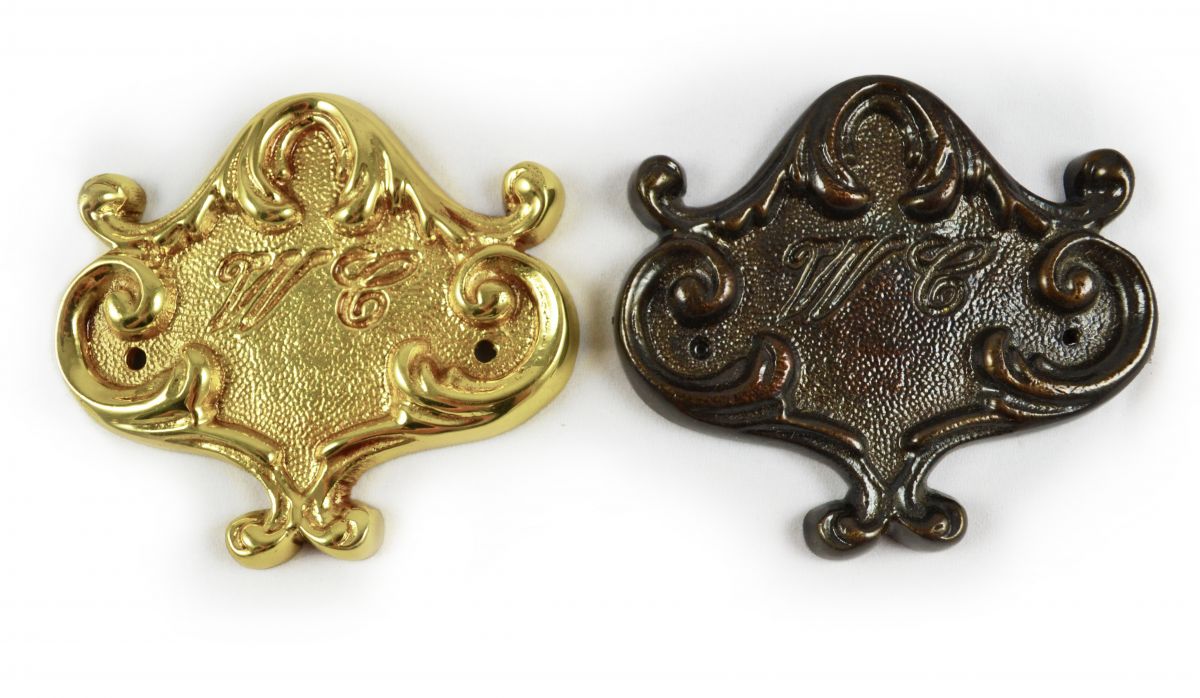 Antique Ornate WC Sign Antique Ornate WC Sign