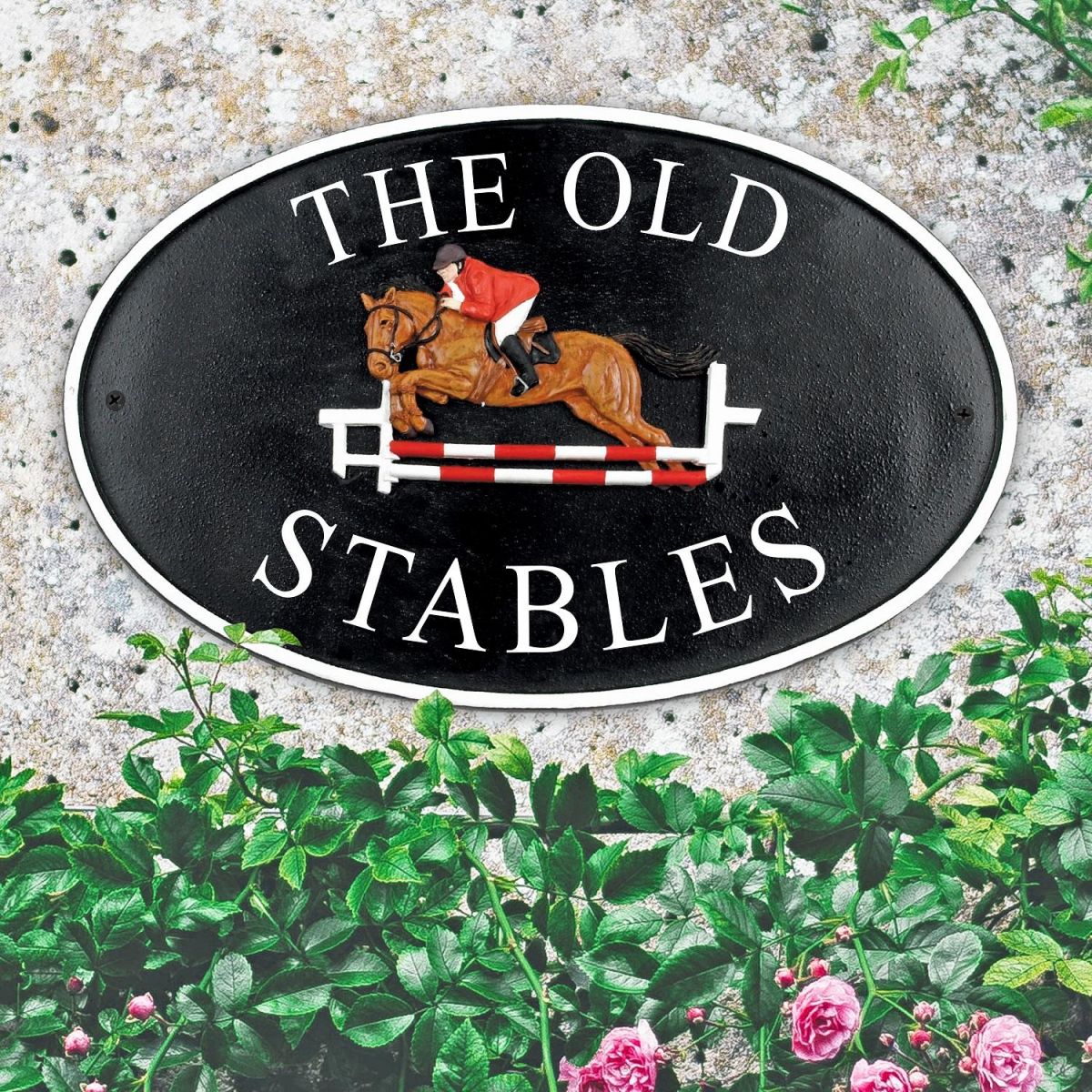 Show Jumper House Name Sign Personalised 