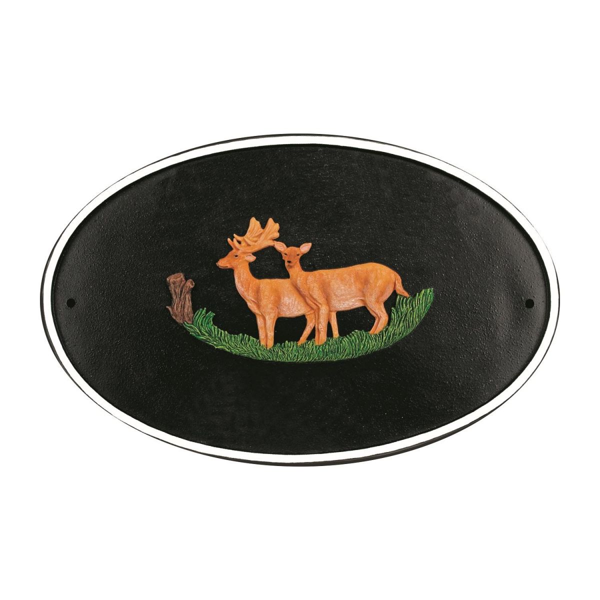 Oval Cast Iron "Deer Park" 