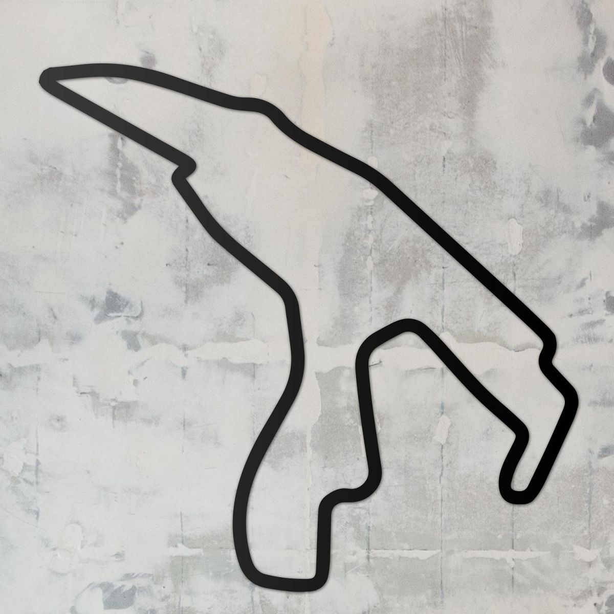 Francorchamps Motor Circuit Wall Art in Full 