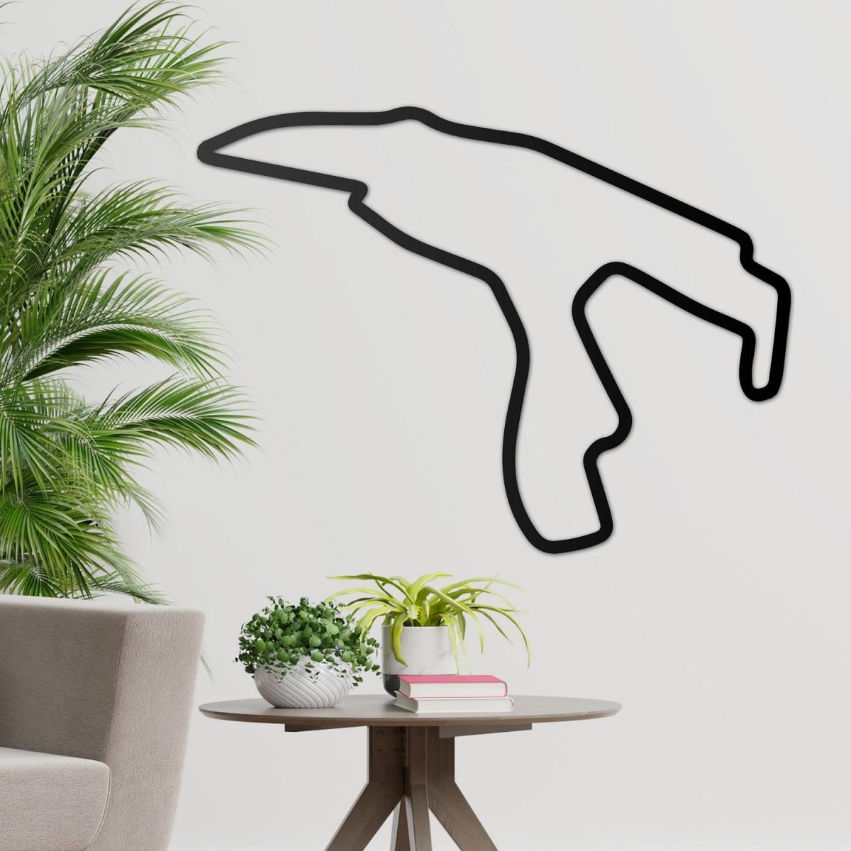 Francorchamps Motor Circuit Wall Art 
