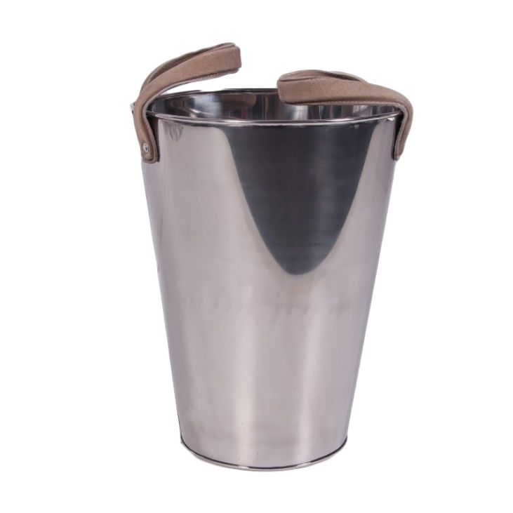 Stainless Steel "Smooth and Sophisticated" Log Holder Stainless Steel "Smooth and Sophisticated" Log Holder