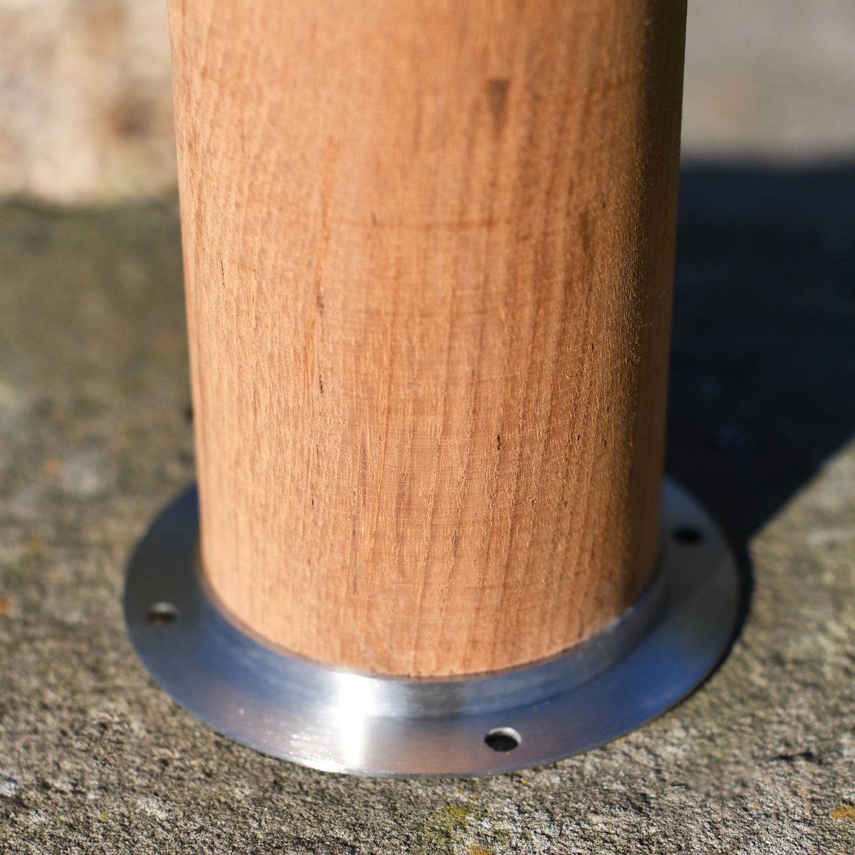 Close-up of the Base of the Pillar Light