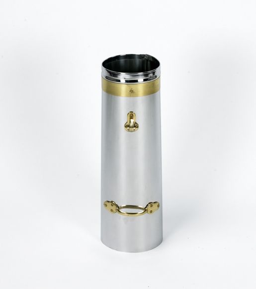 Highly Polished Stainless Steel and Brass Chimneys Highly Polished Stainless Steel and Brass Chimneys