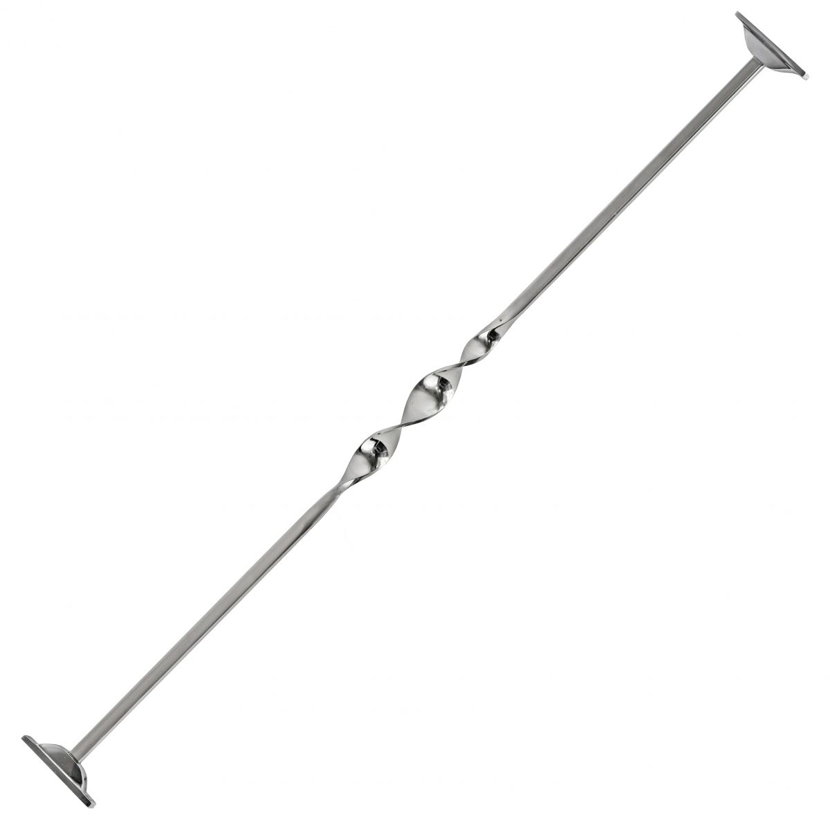 Stainless Steel Single Bold Twist Stair Spindle