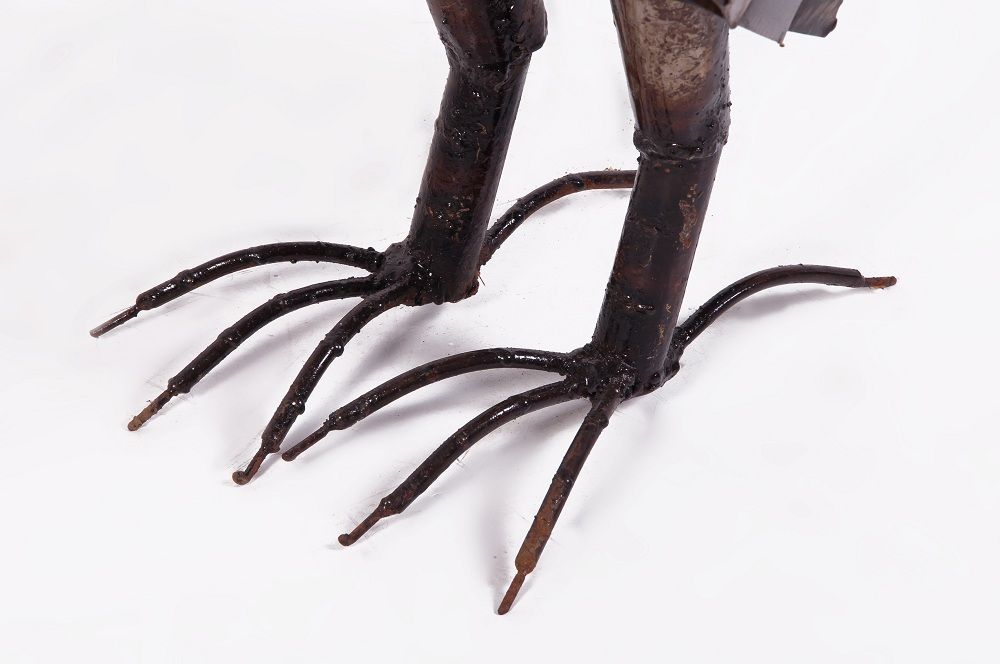 "Kendrick Falls" Standing Vulture Garden Sculpture