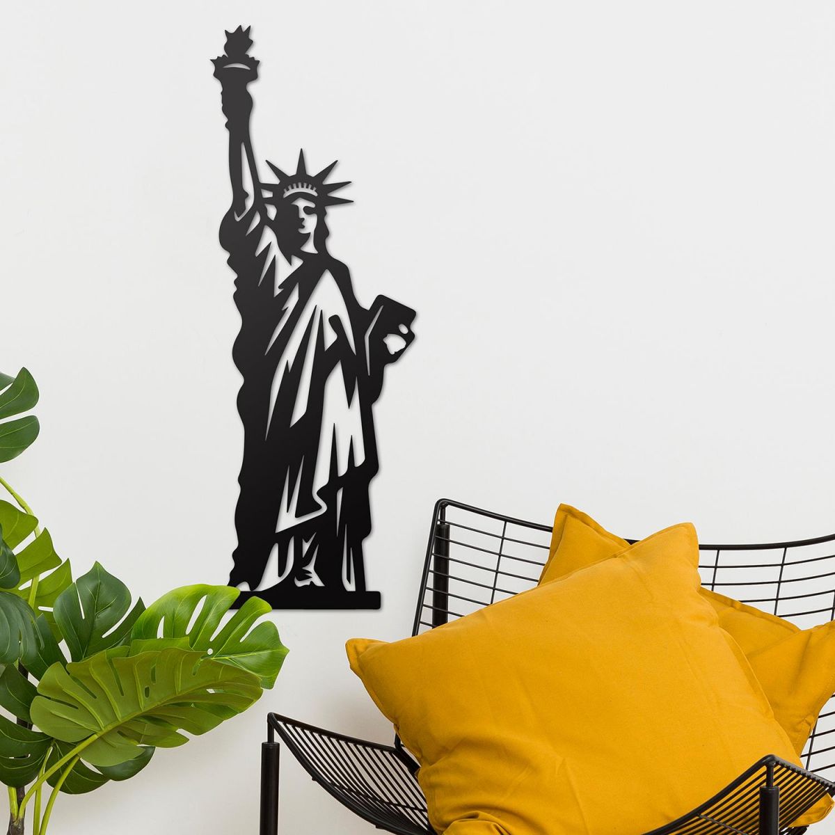 Statue of Liberty Wall Art in Situ in the Sitting Room Statue of Liberty Wall Art in Situ in the Sitting Room