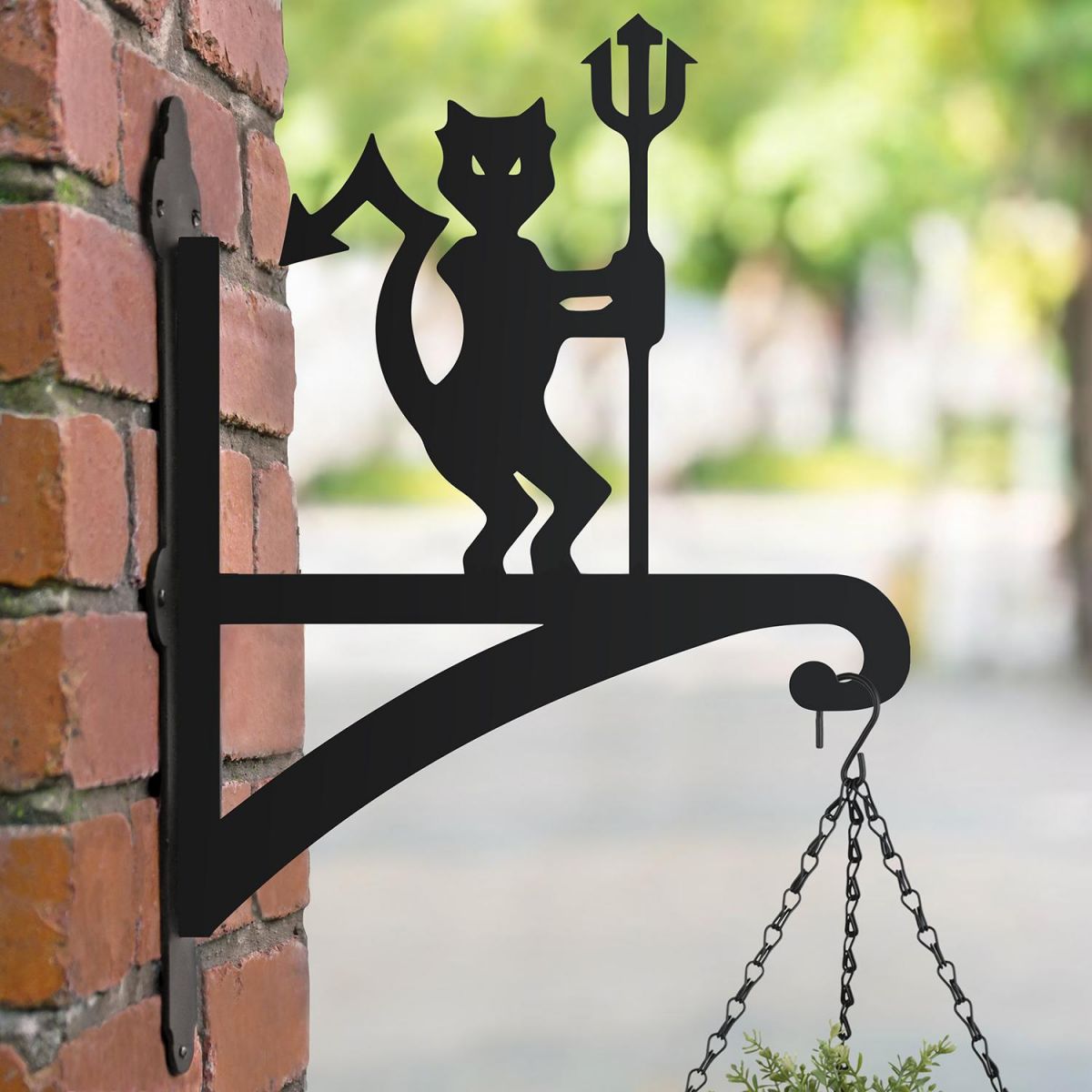 Steel "Red Devils" Hanging Basket Bracket Steel "Red Devils" Hanging Basket Bracket