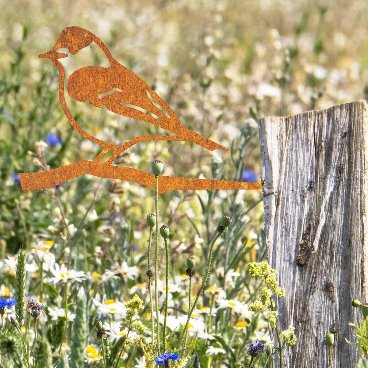 Rustic Steel Blackcap Tree Spike