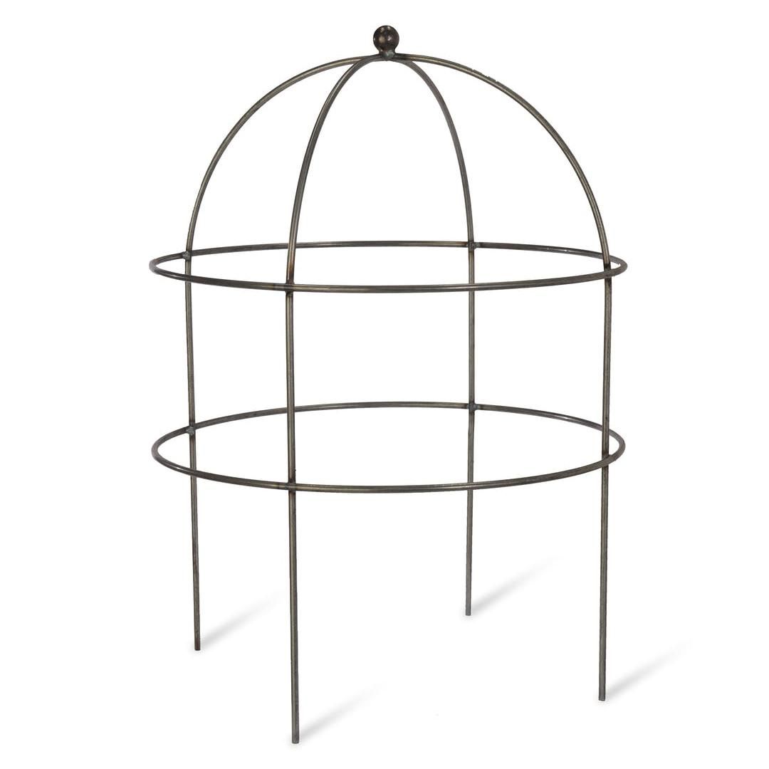 Domed Plant Support Created From Steel 