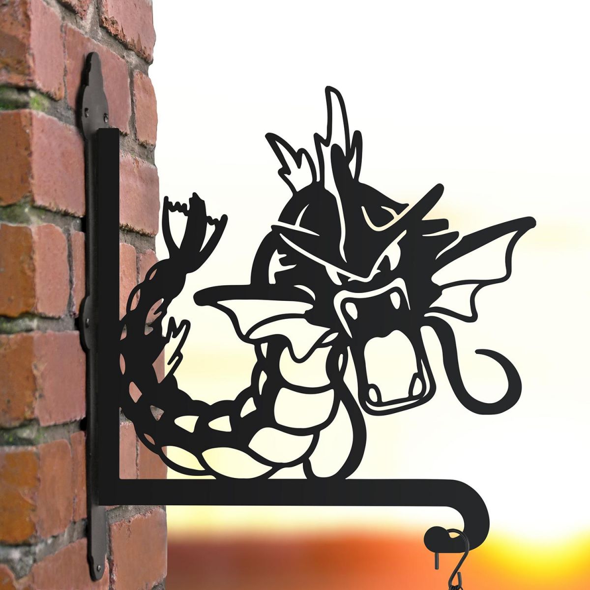 Steel Generation I Water Creature Hanging Basket Bracket