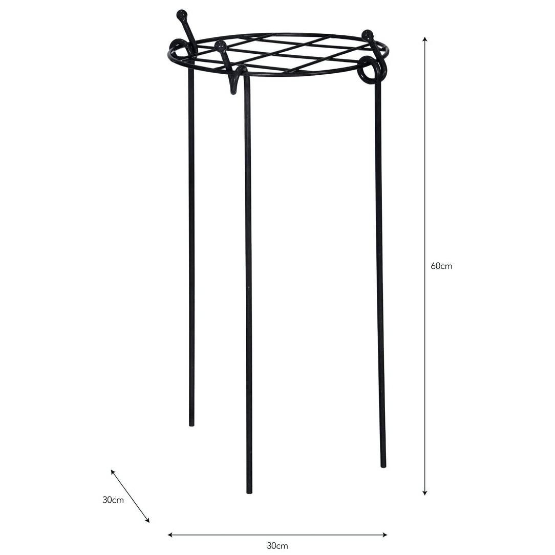Steel Grate Plant Support Dimensions