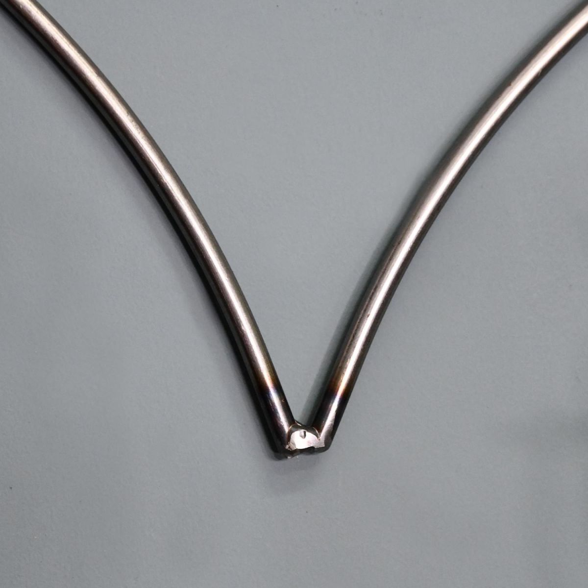 Close-Up of Conjoined Steel Structure