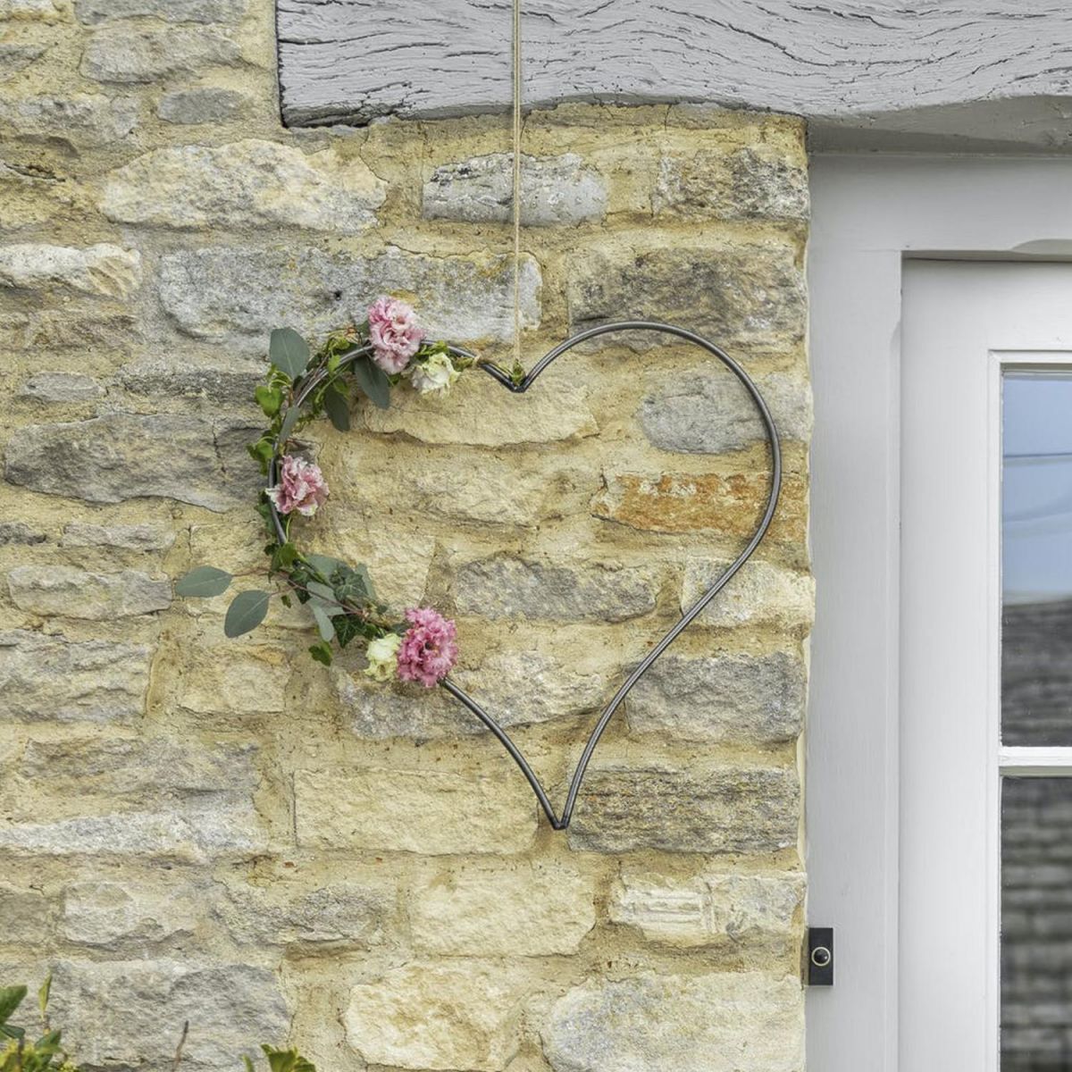Display Shot of Steel Heart Hanging Wall Art