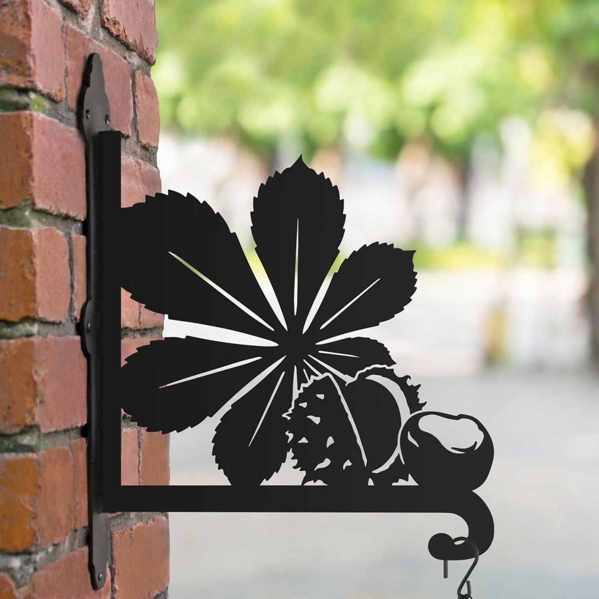 Steel Horse Chestnut Hanging Basket Bracket  Steel Horse Chestnut Hanging Basket Bracket