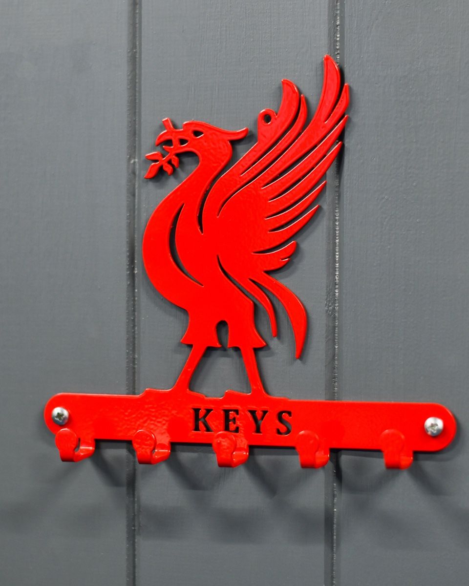 RedbLiver Bird Key Holder With Set of Three Keyrings 