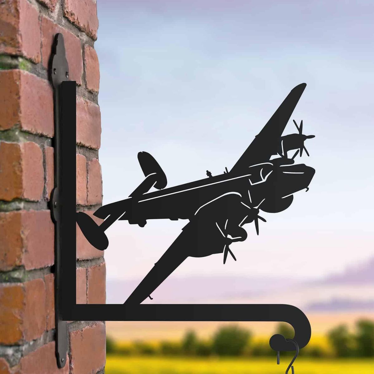 Steel RAF Avro Shackleton Hanging Basket Bracket