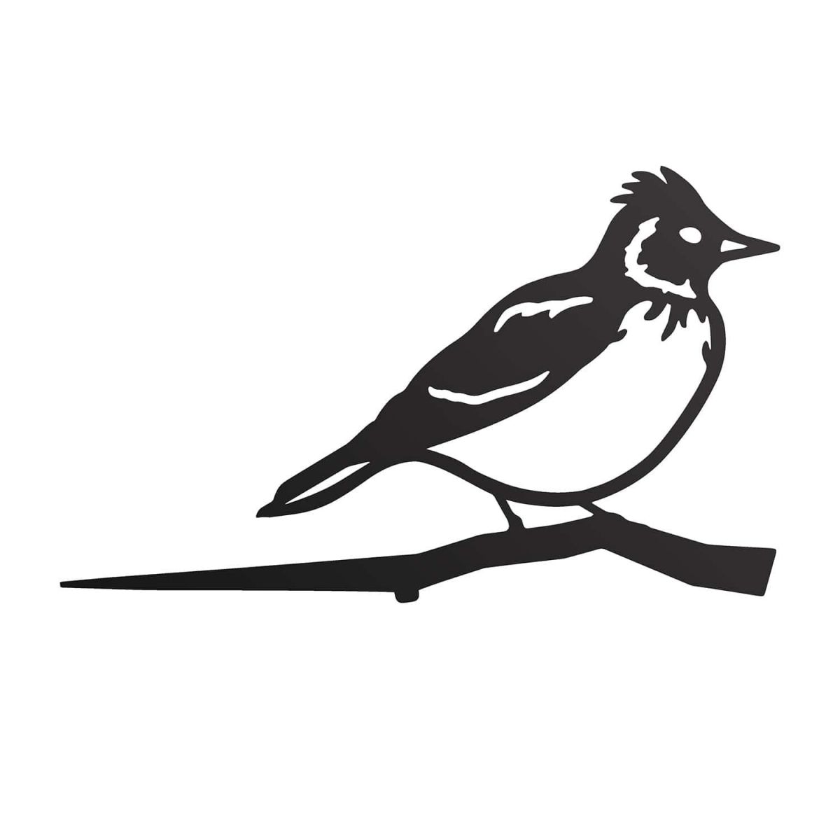 Close-Up of Steel Skylark Tree Spike - Black Close-Up of Steel Skylark Tree Spike - Black