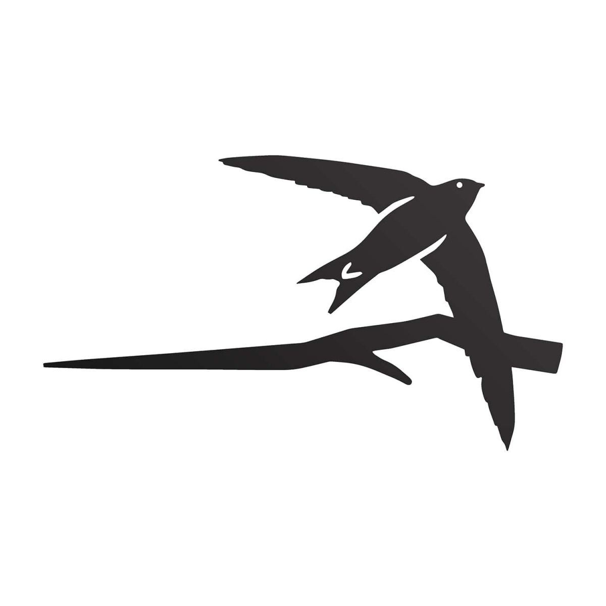 Close-Up of Steel Swift Tree Spike - Black Close-Up of Steel Swift Tree Spike - Black