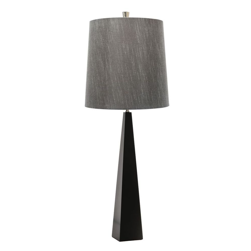 Steel Triangular Table Lamp