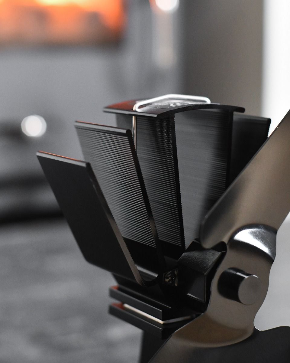 Two Blade stove close up Two Blade stove close up