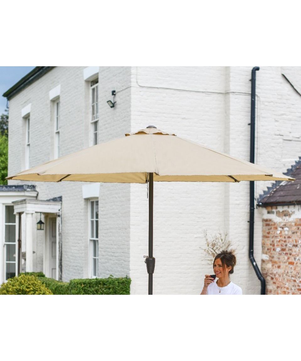 Parasol Available with the Table and Chair Set