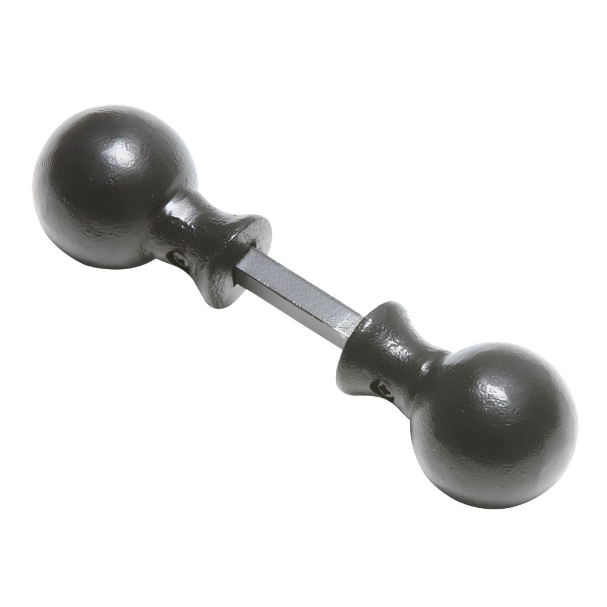 "Bulmhill Court" Black Iron Door Knob - Mortice Lock