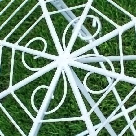 Close-up of the Ornate Design on the Table