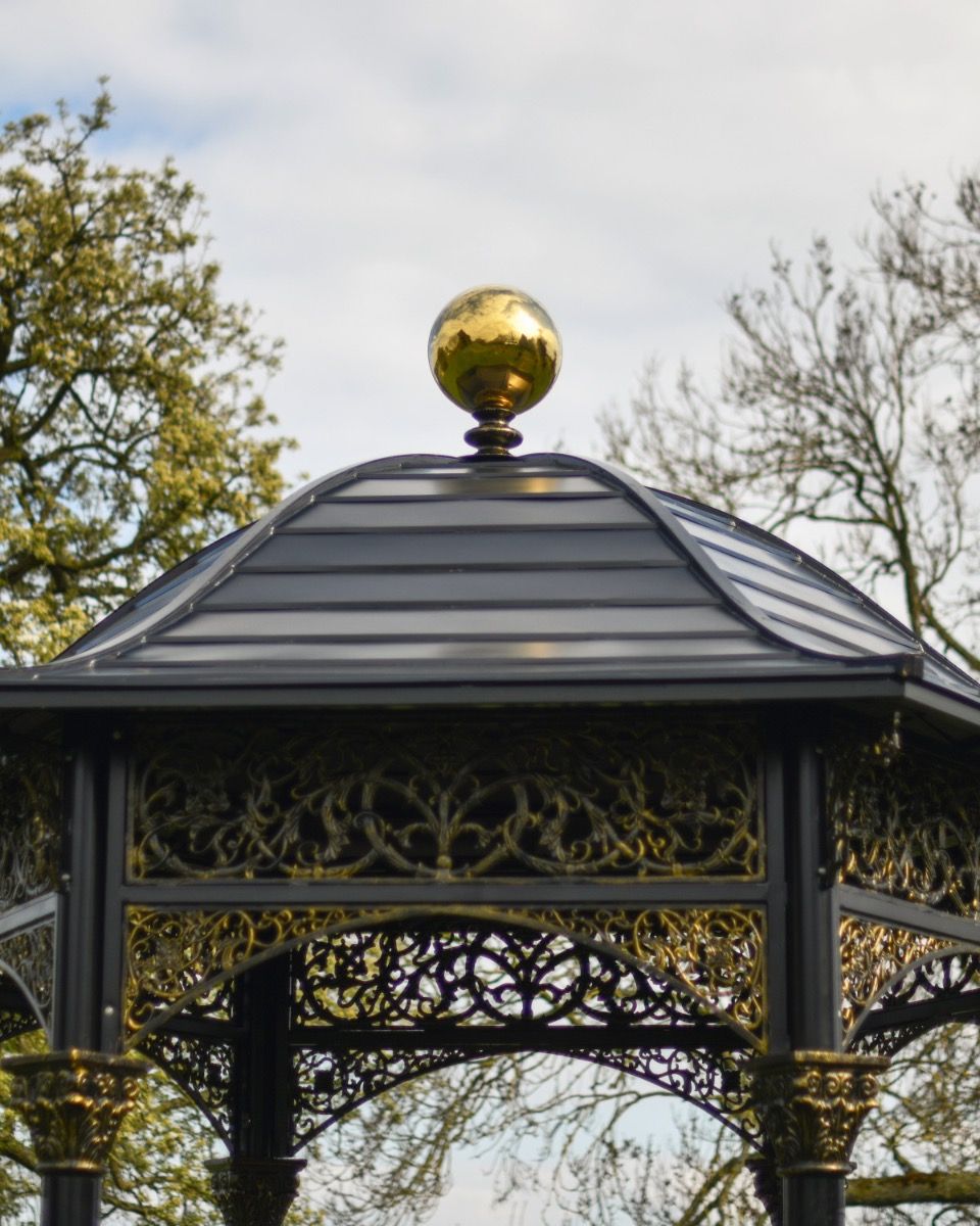 "The Versailles Temple" Ornate Roof Garden Gazebo