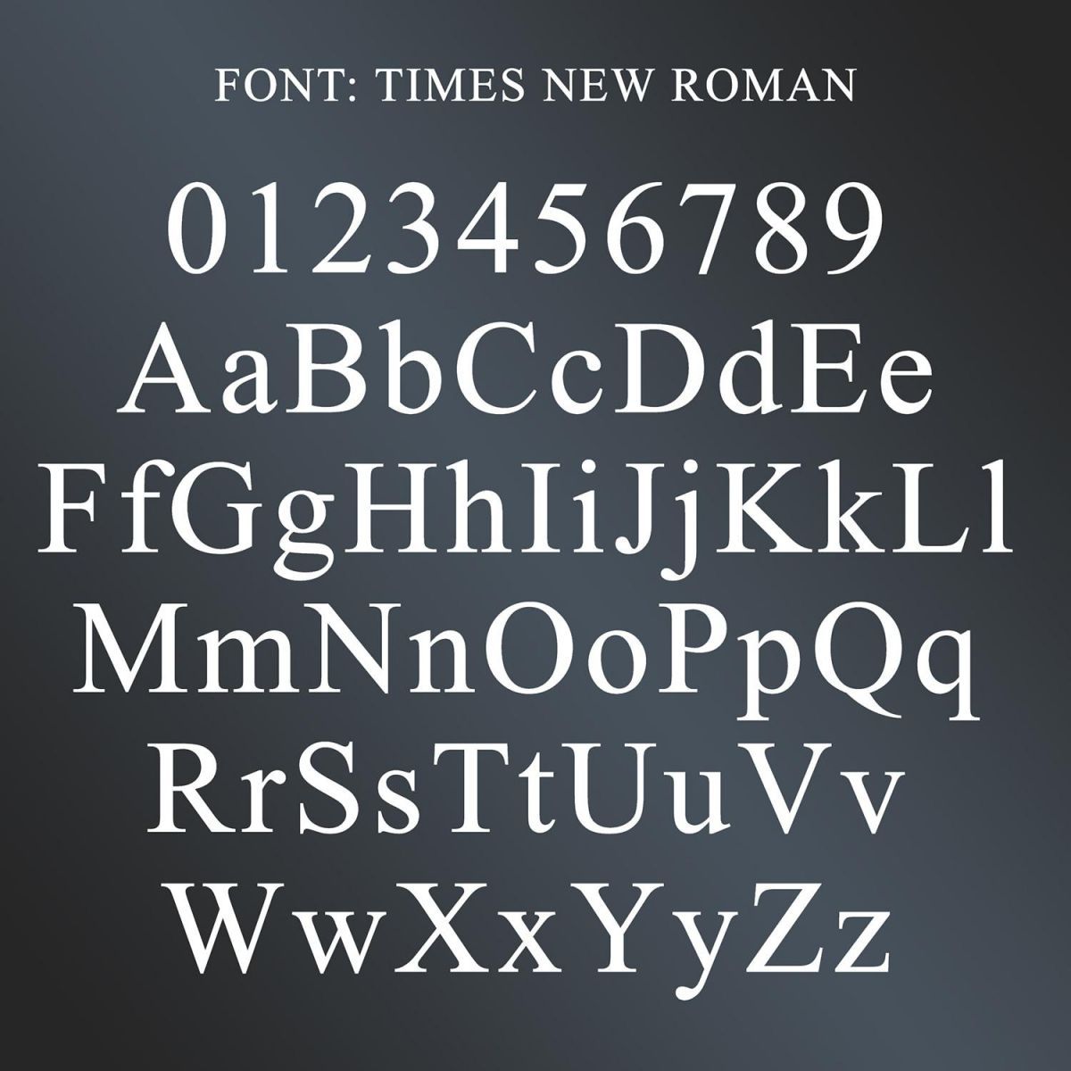 The Available Font and Numerals for the Flower Fairies House Name Sign