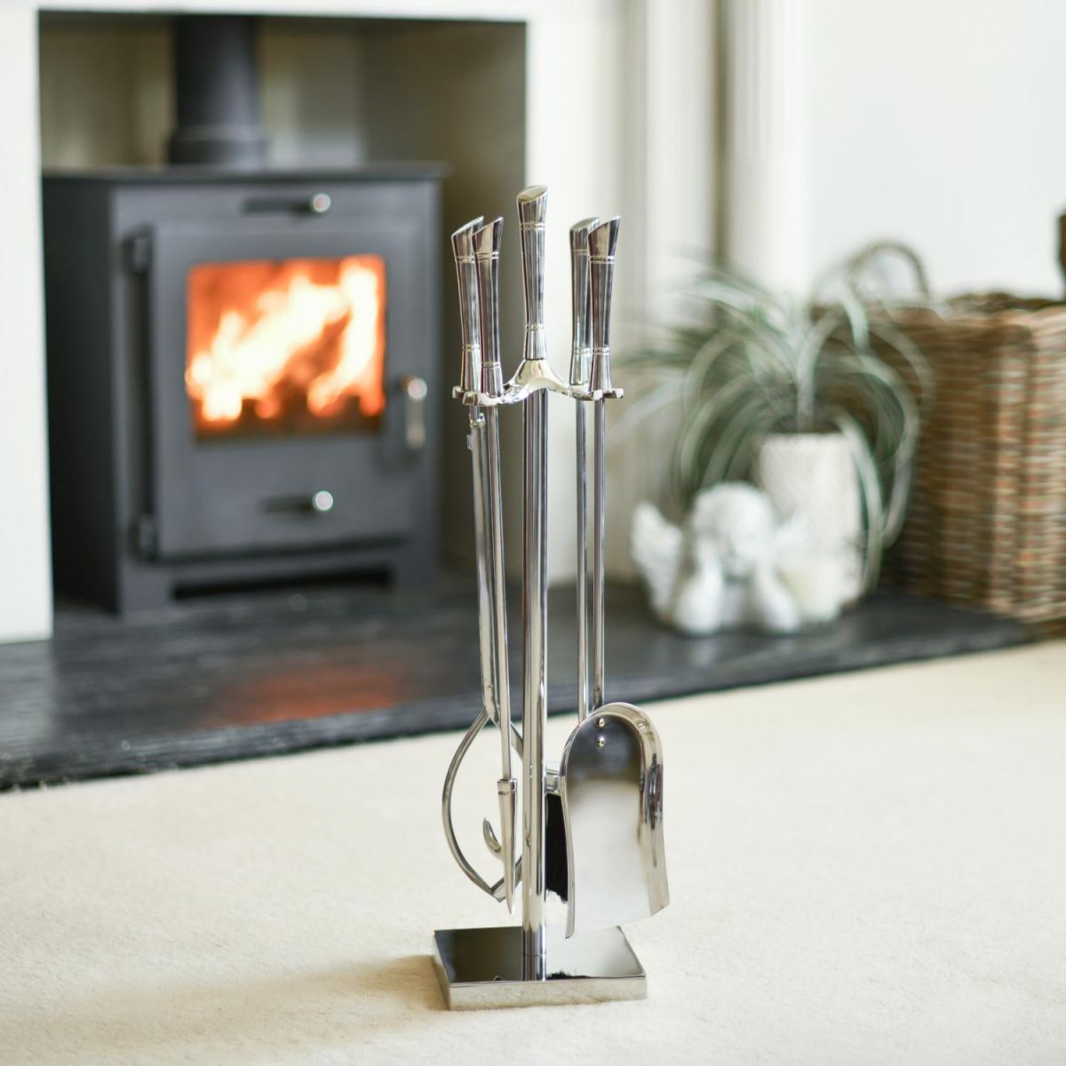 "The Aylesbury" Polished Companion Set In Situ