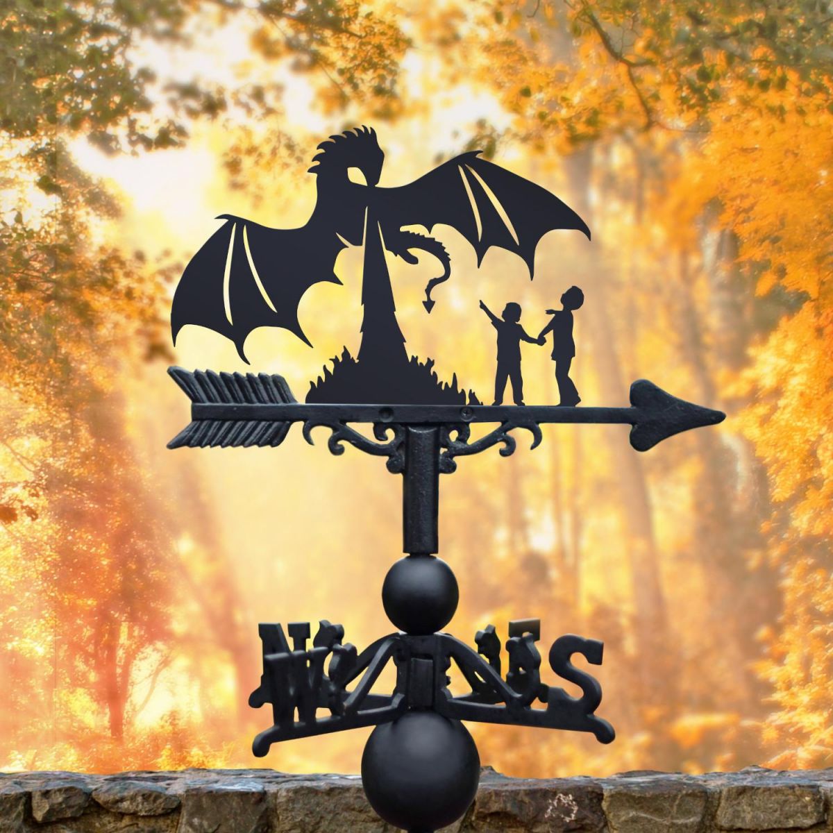 The Children & The Dragon Weathervane 