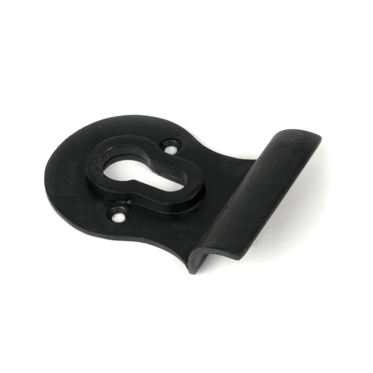 The Euro Profile Cylinder Door Pull Shown on its side 