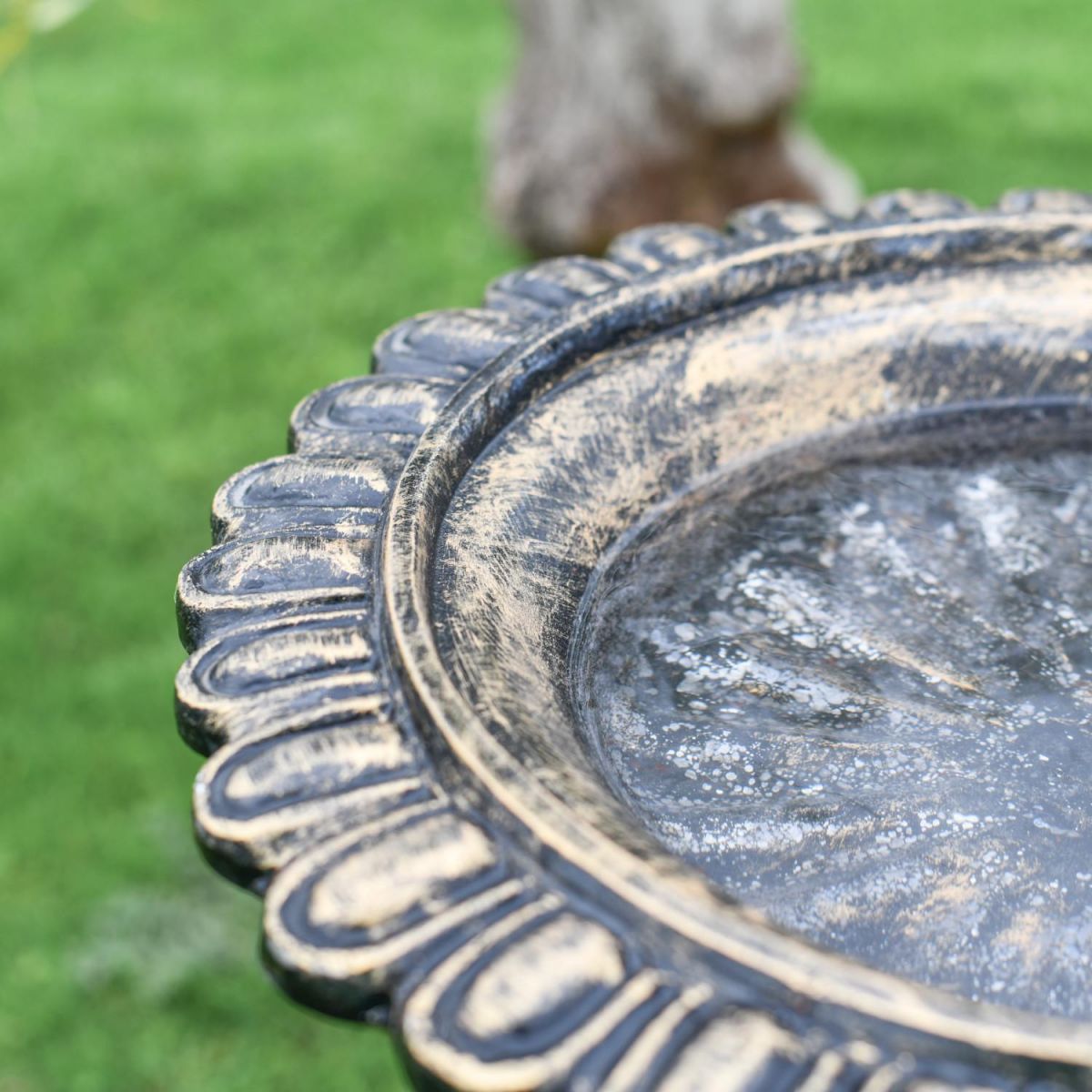 Close Up Of The "Fons" Bird Bath Bowl