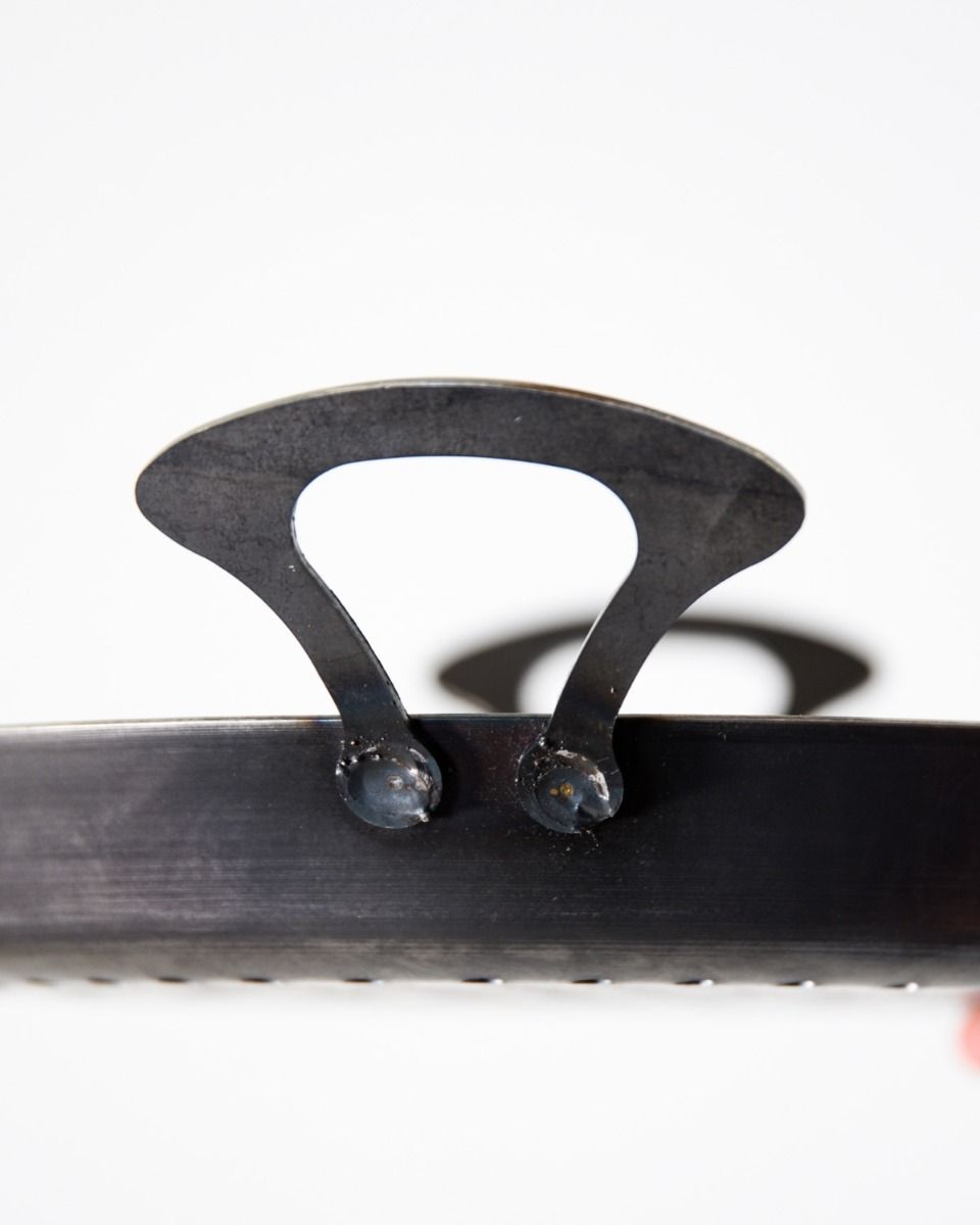 The Forge & Ember Vegetable Grill Close up View of the Handle