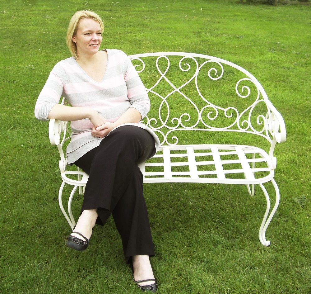 "The Graceful Bewick" Garden Bench