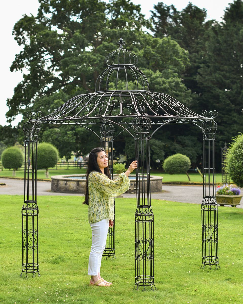 "The Olivia" Ornate Garden Gazebo to Scale