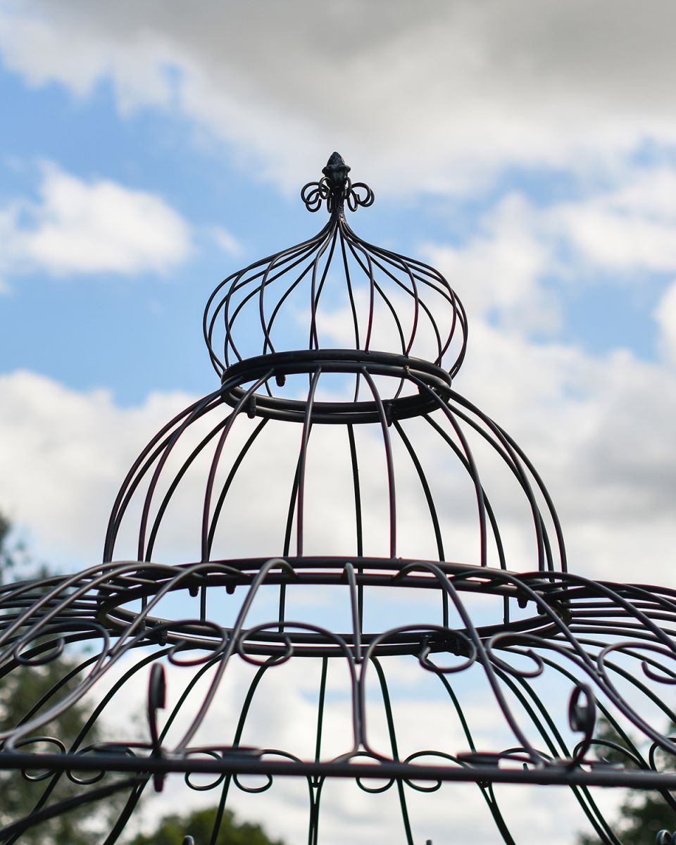 Close-up of the Ornate Design on the Roof of the Gazebo