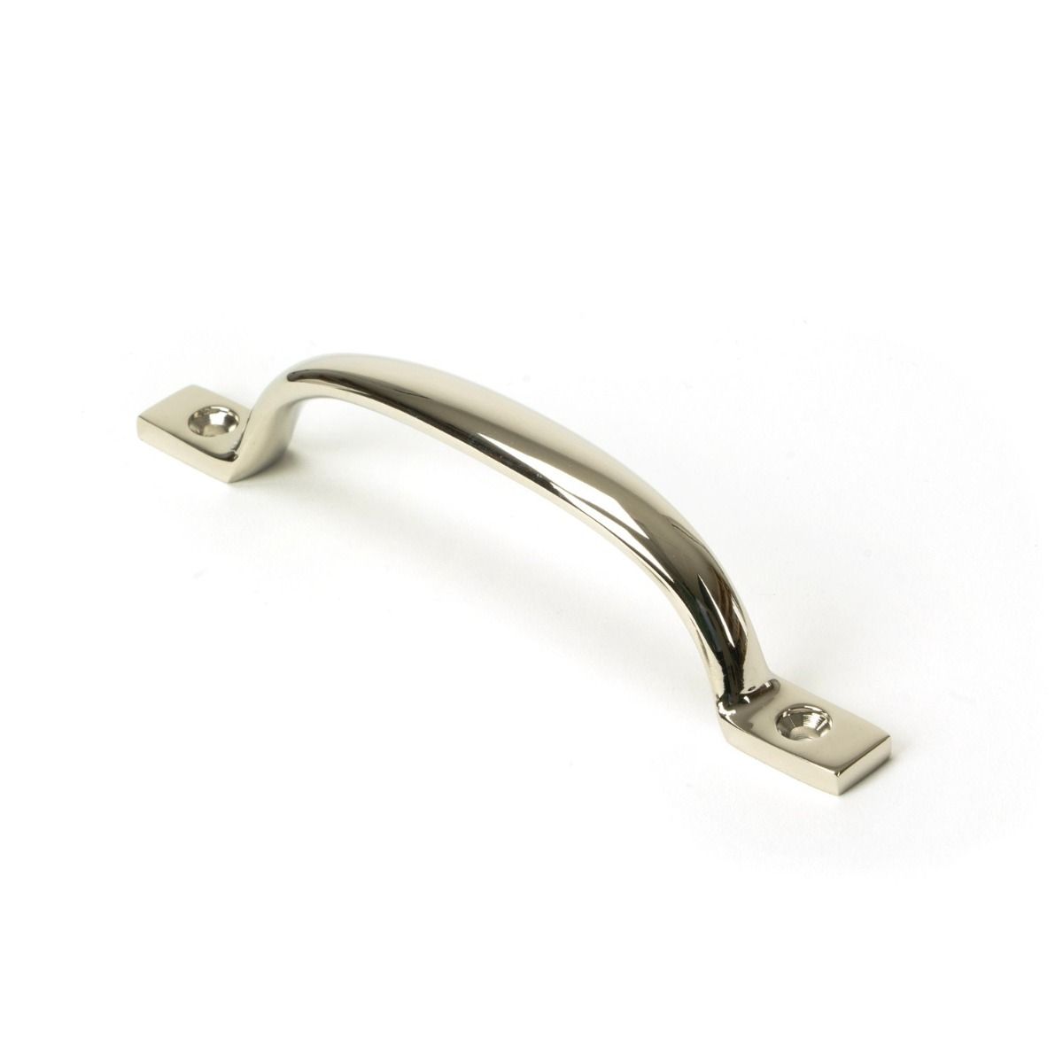 Slim Sash Window Lift Pull Handle - Polished Nickel