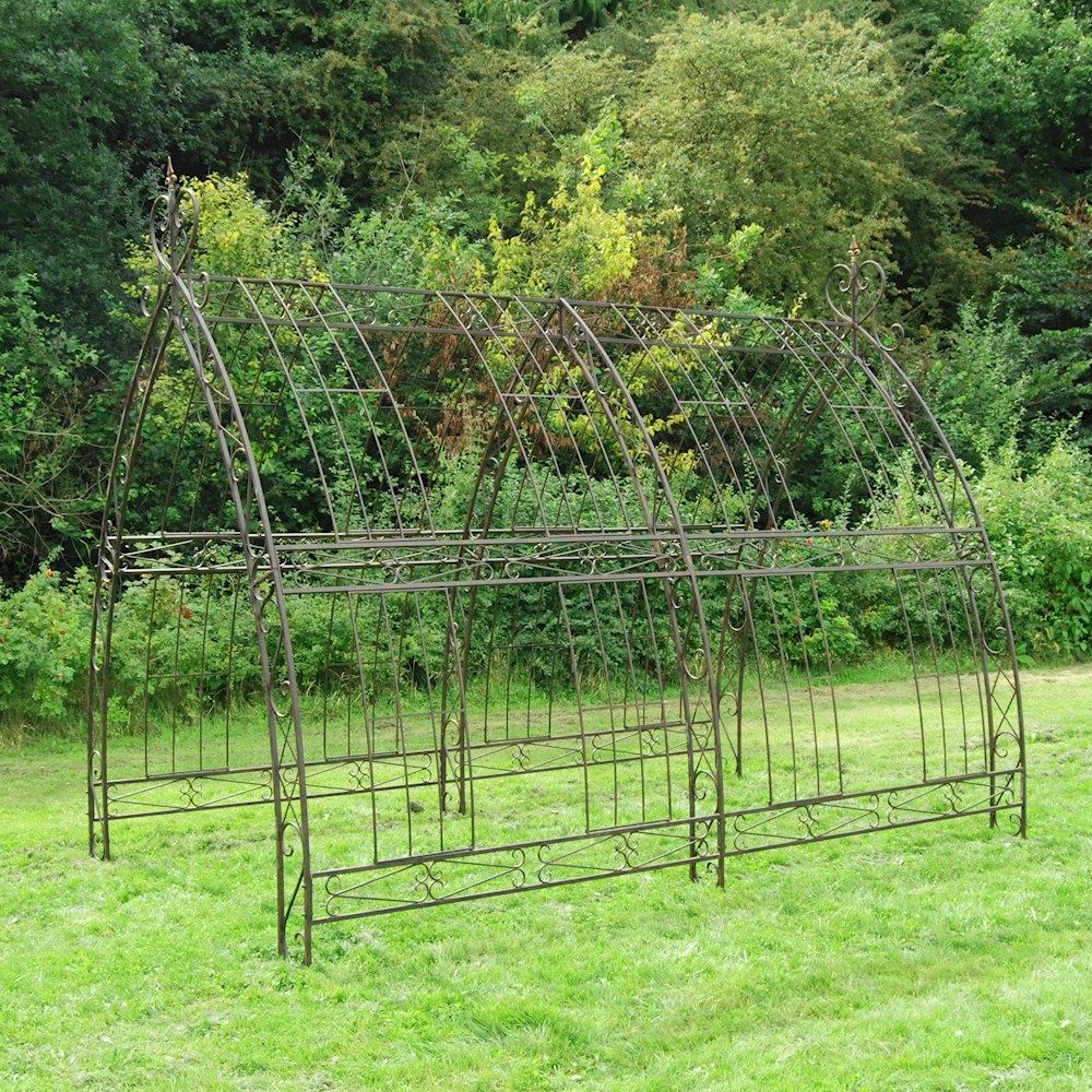 Larch Rose Arch Finished in a Rustic Finish 