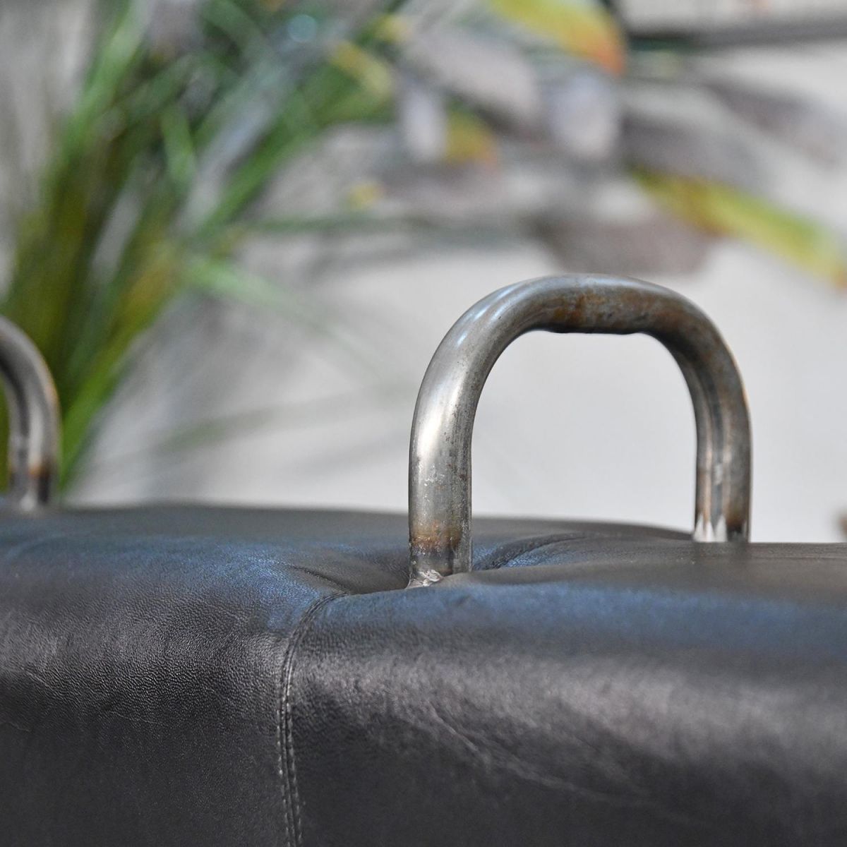 Iron Handles on the Stool