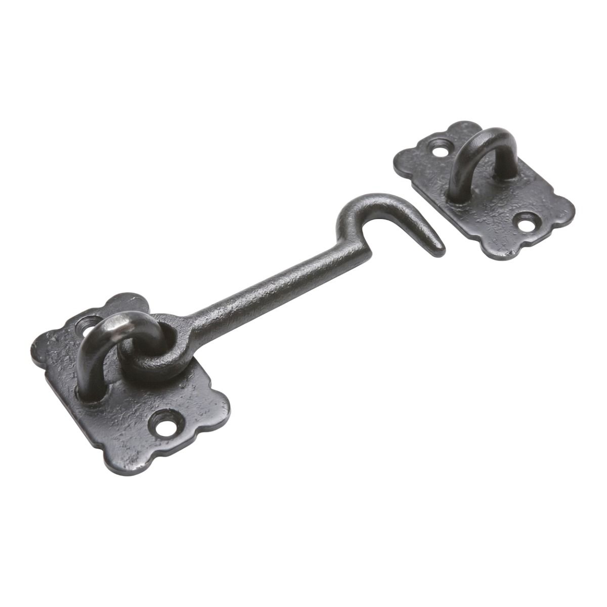 Traditional Black Iron 3" Loose Ring Cabin Hook