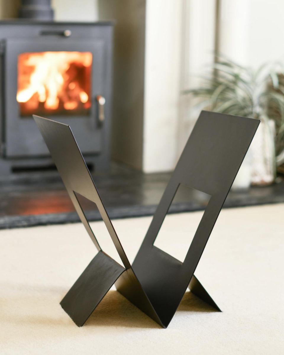 Empty "The Winsford" Contemporary Log Holder