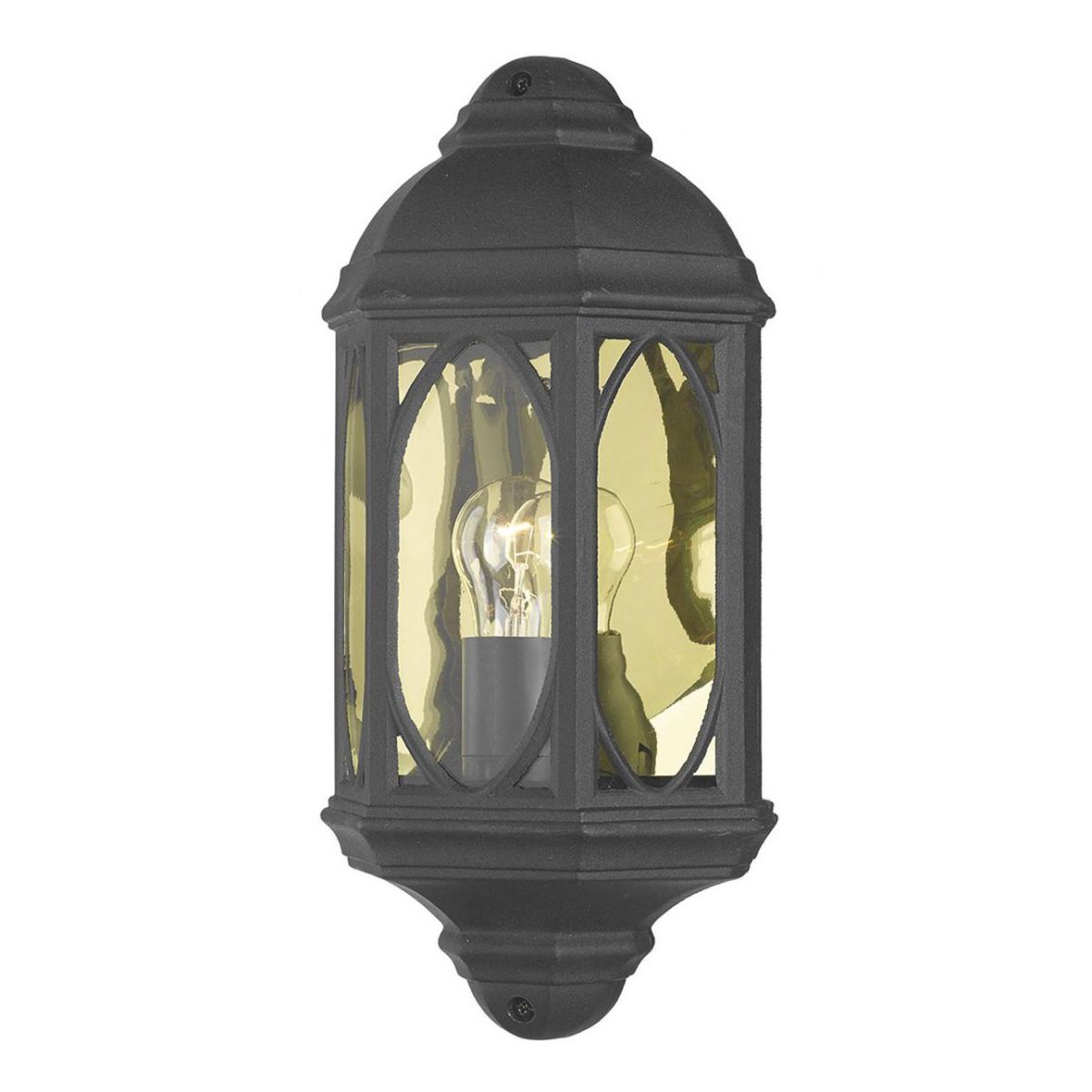 "Thornfield Hall" Wall Light in a Black Finish
