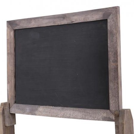 Close-up of the Chalk Board on the Top of the Display Unit