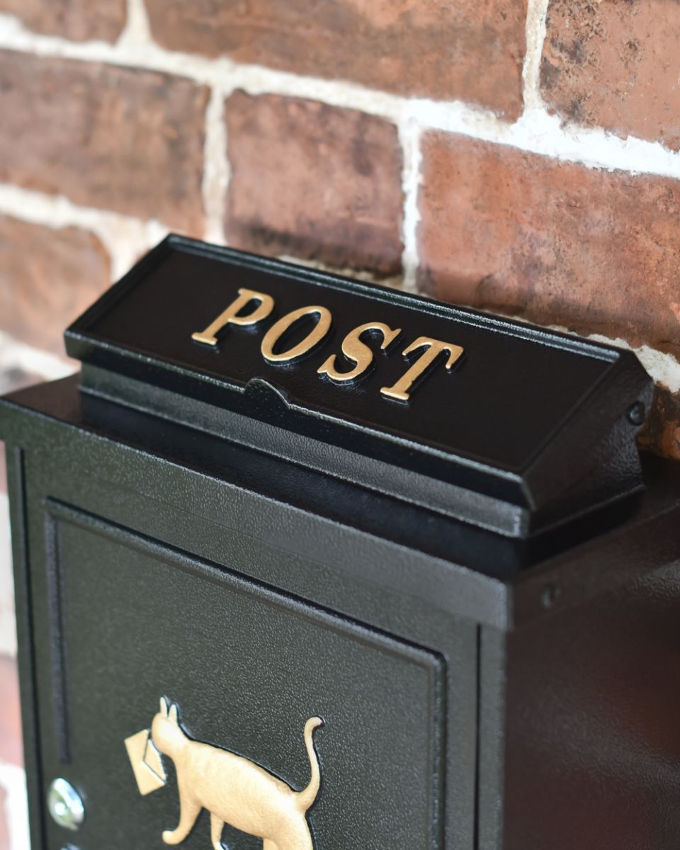 Top Of The Black Oxford Post Box