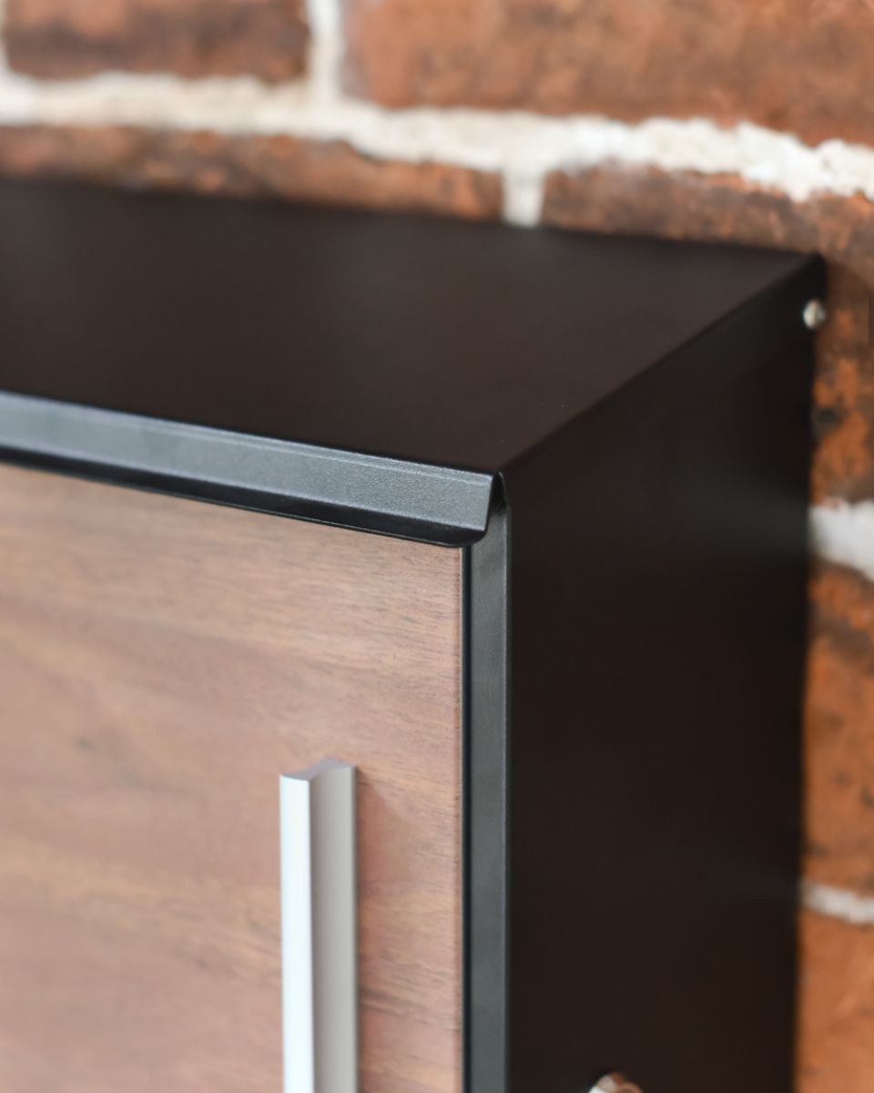 Top of The Modern Steel Wall Mounted Post Box Top of The Modern Steel Wall Mounted Post Box