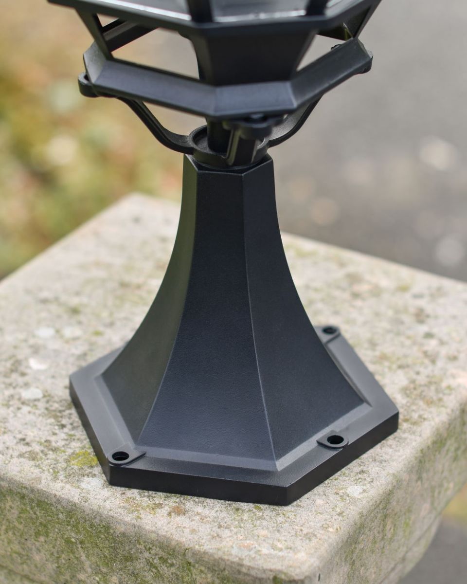 Tourega Pillar Light base close up