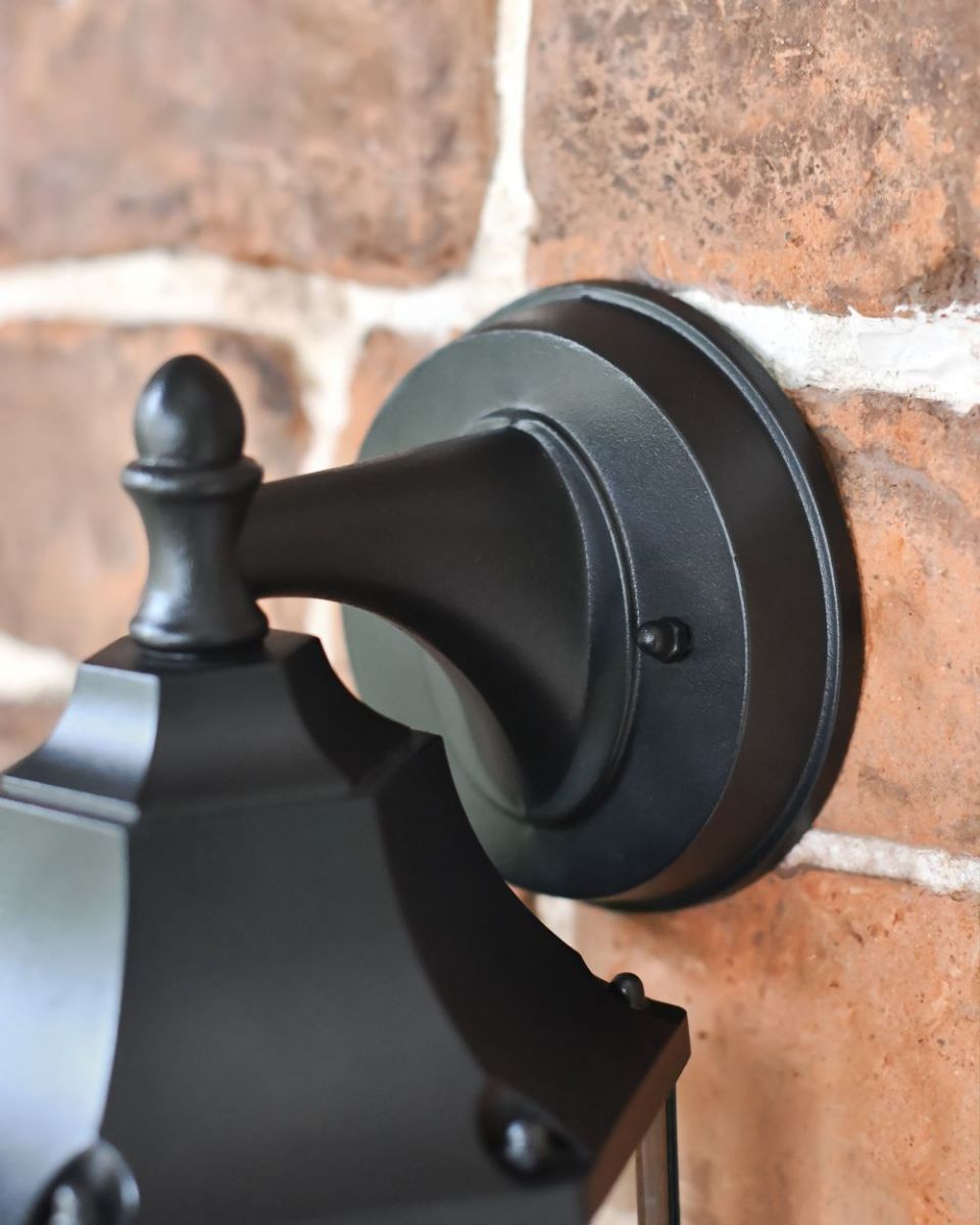 Close up of Hexagonal Wall Light Back Plate