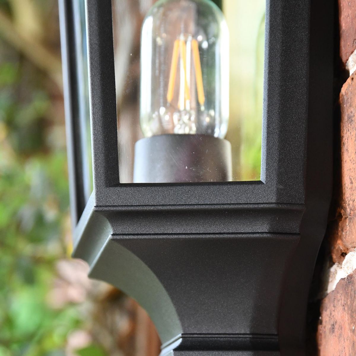 Close-up of the Bottom of the Wall Lantern